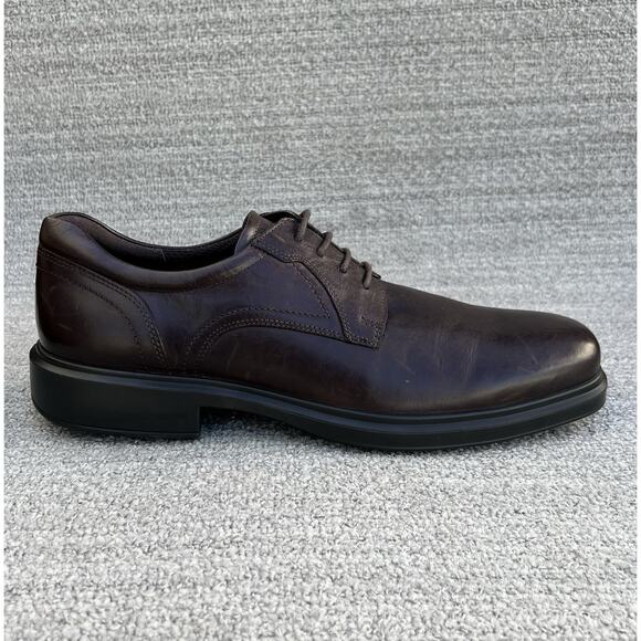 ECCO Helsinki 2 Leather Derby Shoe Brown Comfortable Shoes Men’s Size 11-11.5 US main image 11